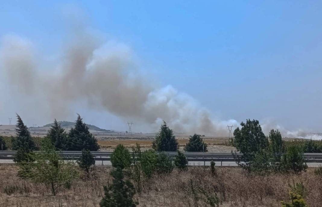 Balıkesir'deki orman yangını kontrol altına alındı 12